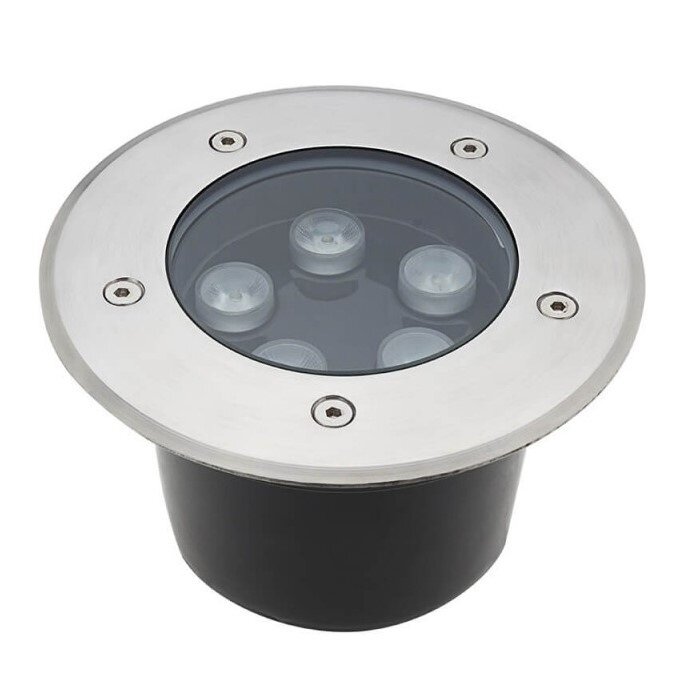 LED lauko taškinis šviestuvas, įmontuojamas, 5W, šilta balta šviesa 1