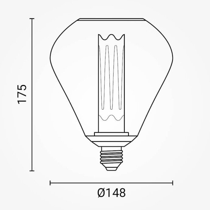 LED lemputė E27 2.5W, ažūrinis gaubtas, juodas, šilta balta šviesa 5 LED lemputė E27 2.5W, ažūrinis gaubtas, juodas, šilta balta šviesa 5