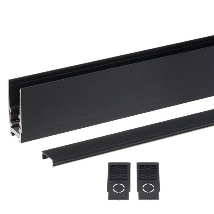 LED magnetinė sistema S15, plotis 1.9cm, kabanti/paviršinė, juoda, ilgis 1.5m 3 LED magnetinė sistema S15, plotis 1.9cm, kabanti/paviršinė, juoda, ilgis 1.5m 3