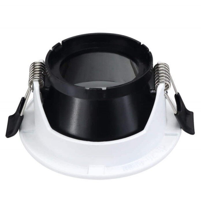 LED taškinis šviestuvas, apvalus, baltas, apskritimas 2