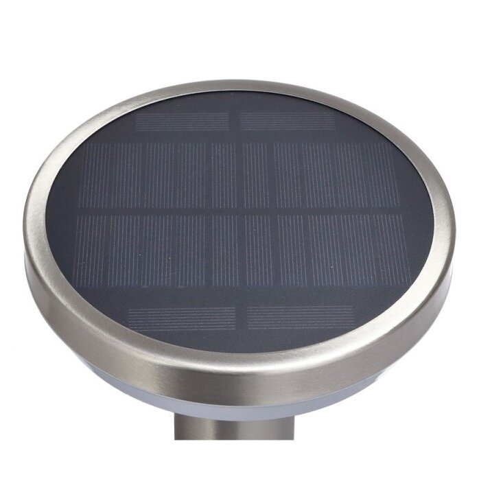 LED saulės sieninis Up šviestuvas, PIR jutiklis, poliruotas metalas, 2W, šilta balta šviesa 3 LED saulės sieninis Up šviestuvas, PIR jutiklis, poliruotas metalas, 2W, šilta balta šviesa 3