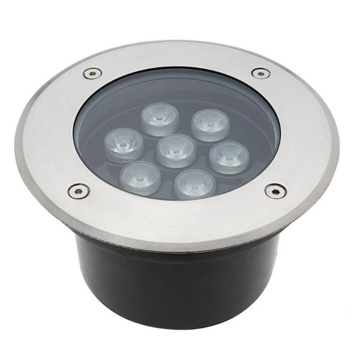 LED lauko taškinis šviestuvas, įmontuojamas, 7W, šalta balta šviesa 1