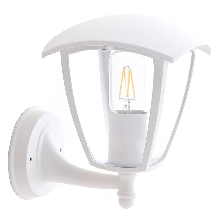 LED Wall Light, Up, Matt White