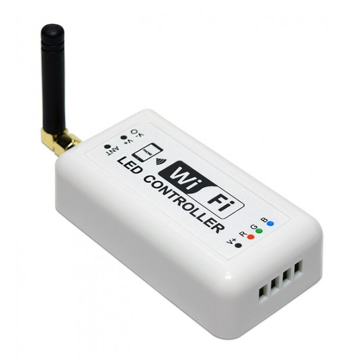 LED One Color Strip Wi-Fi Controller, 7.5-24V, 3 Channels