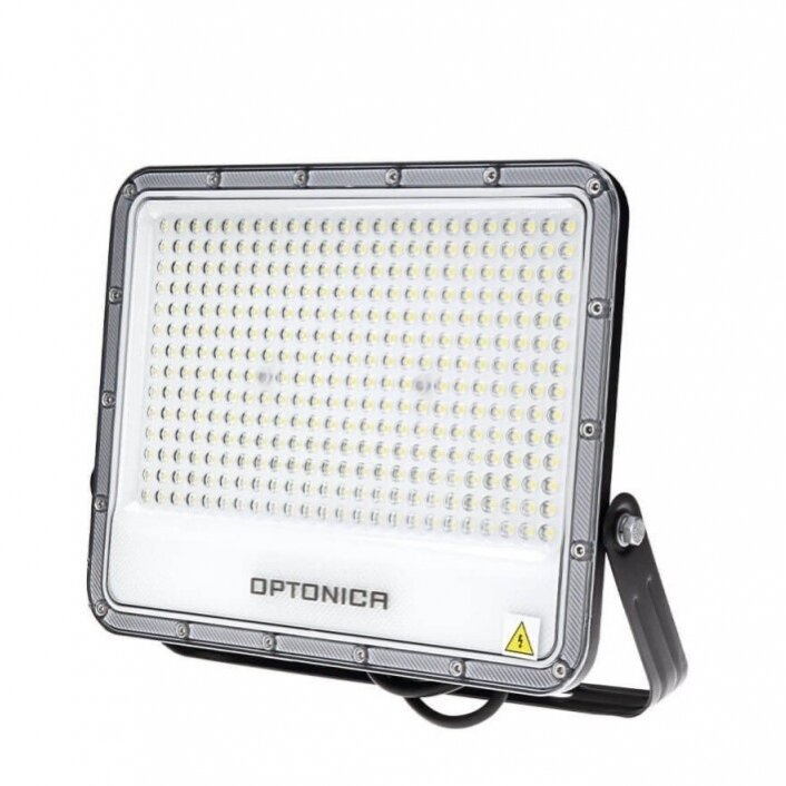 LED Floodlight, Black, 140Lm/W, 200W, White Light 1