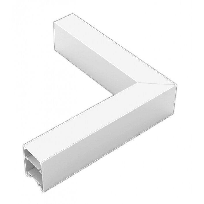 LED linijinis L sujungimas, 10W, baltas, plonas, neutrali balta šviesa