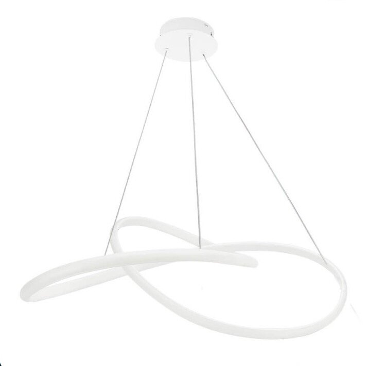LED pakabinamas šviestuvas, 30W, baltas, šilta balta šviesa 1