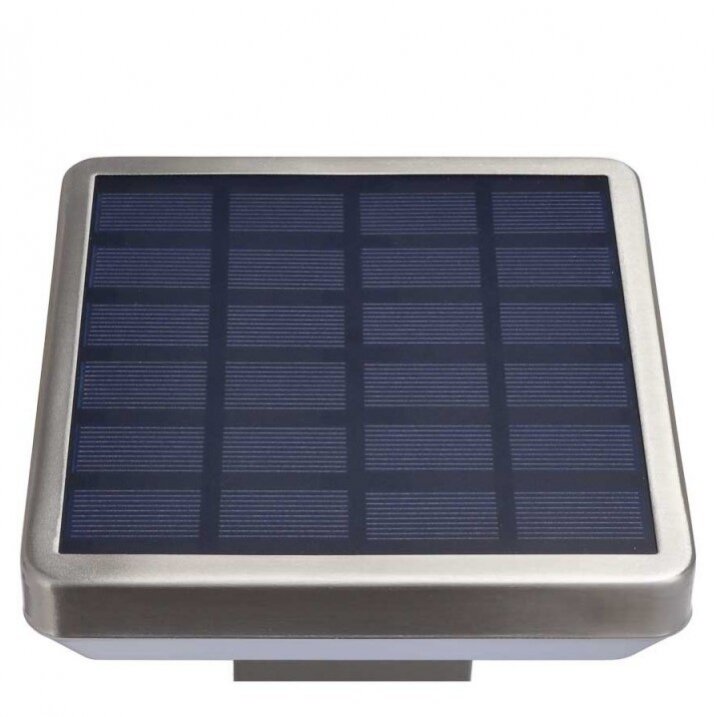 LED saulės sieninis Up šviestuvas, PIR jutiklis, šlifuotas aliuminis, 4.4W, šilta balta šviesa 3