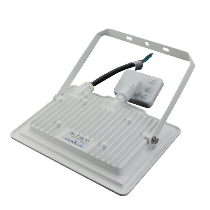 LED Floodlight, White, City Line, PIR Sensor, 30W, Warm Light 1