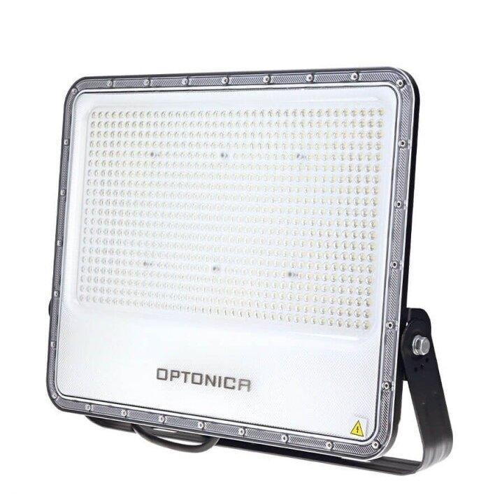 LED Floodlight, Black, 140Lm/W, 500W, White Light 1