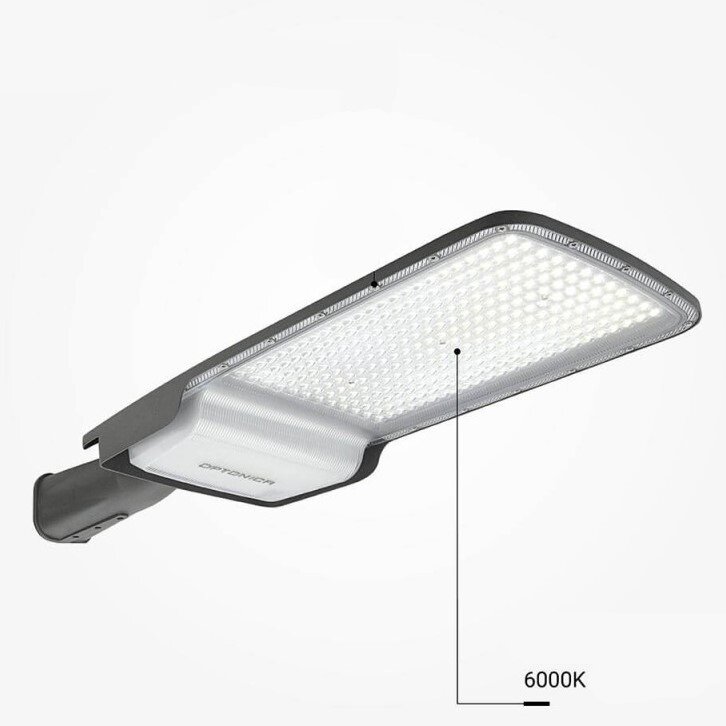 LED gatvės šviestuvas, reguliuojamas spindulys, 5 metai garantija, 200Lm/W, 200W, šalta balta šviesa 1