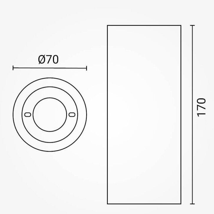 LED Ceiling Lamp, 170 mm 4