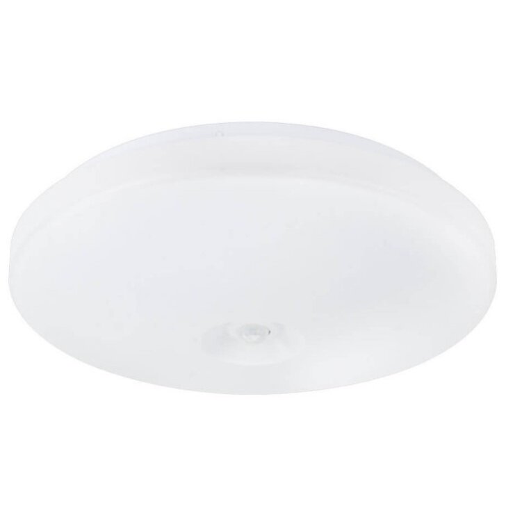 LED sieninis šviestuvas, baltas, diskas, 2 lizdai, Max 40W 1