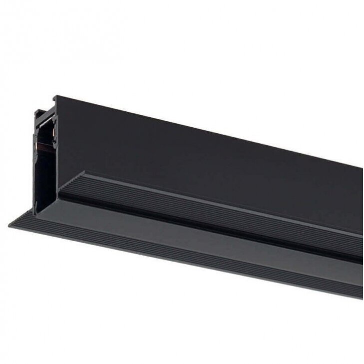 LED Magnetic Track System R15, width 1.9cm, Built-In, Black, length 2m 2