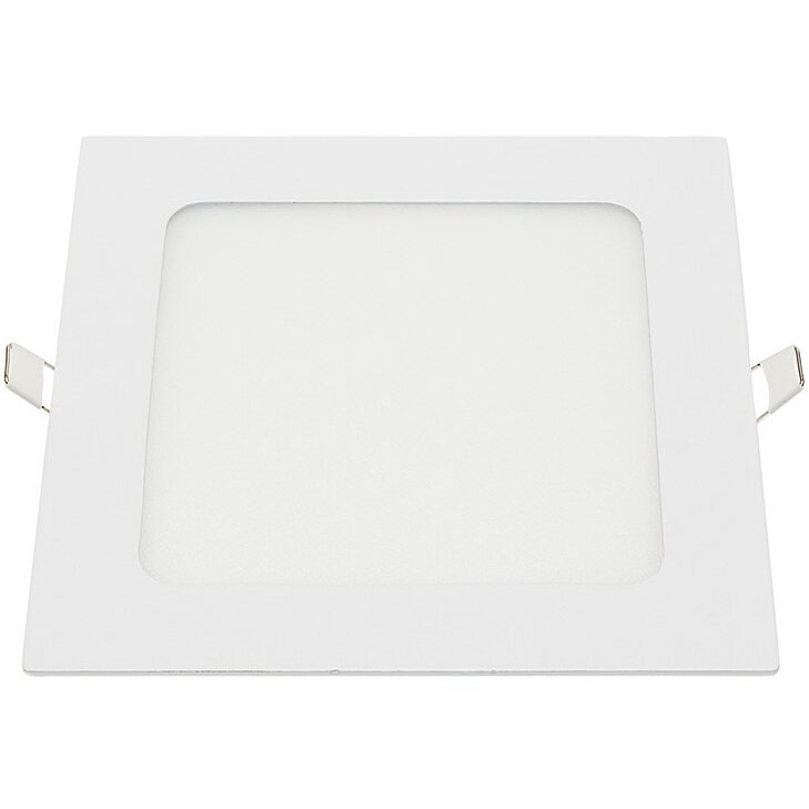 LED mini panelė, kvadratinė, High Class, 5 metai garantija, 12W, šalta balta šviesa