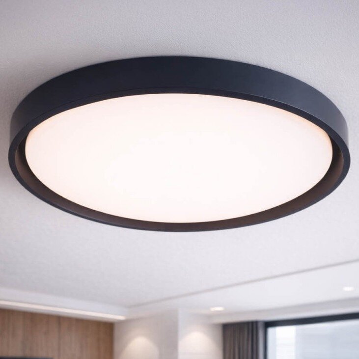 LED Ceiling Light, 36W, White/Indigo, CCT Light 5
