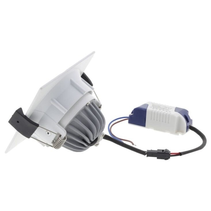 LED Downlight, Square, Build-In, 8W, Warm Light 1