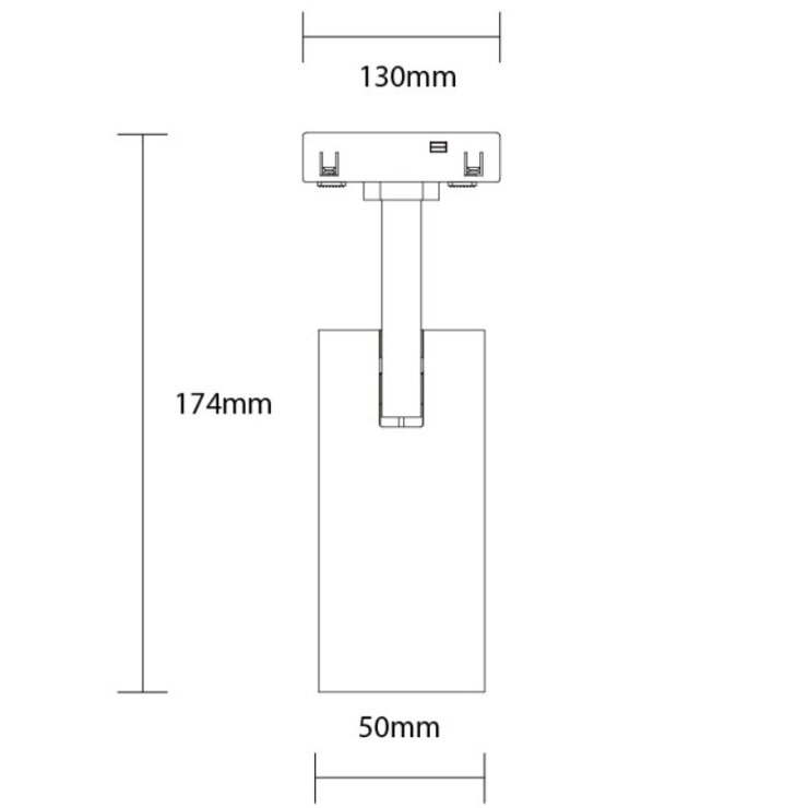 LED Magnetic Spot Floodlight M05, 48V, 12W, Neutral Light 1