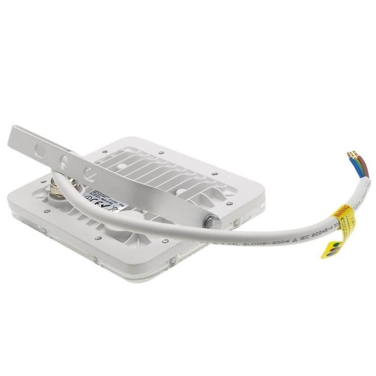 LED prožektorius, baltas, 100Lm/W, 20W, šilta balta šviesa 1 LED prožektorius, baltas, 100Lm/W, 20W, šilta balta šviesa 1