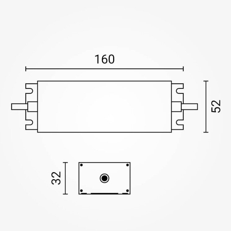 LED Waterproof Power Supply, IP67, 12V, 60W 2