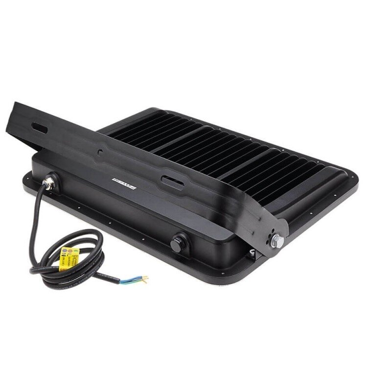 LED prožektorius, juodas, 140Lm/W, 300W, šalta balta šviesa 2 LED prožektorius, juodas, 140Lm/W, 300W, šalta balta šviesa 2