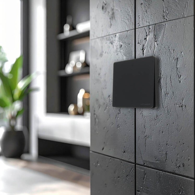 LED 1-os grupės nuotolinis valdiklis su maitinimo valdikliu, WiFi, juodas 3 LED 1-os grupės nuotolinis valdiklis su maitinimo valdikliu, WiFi, juodas 3