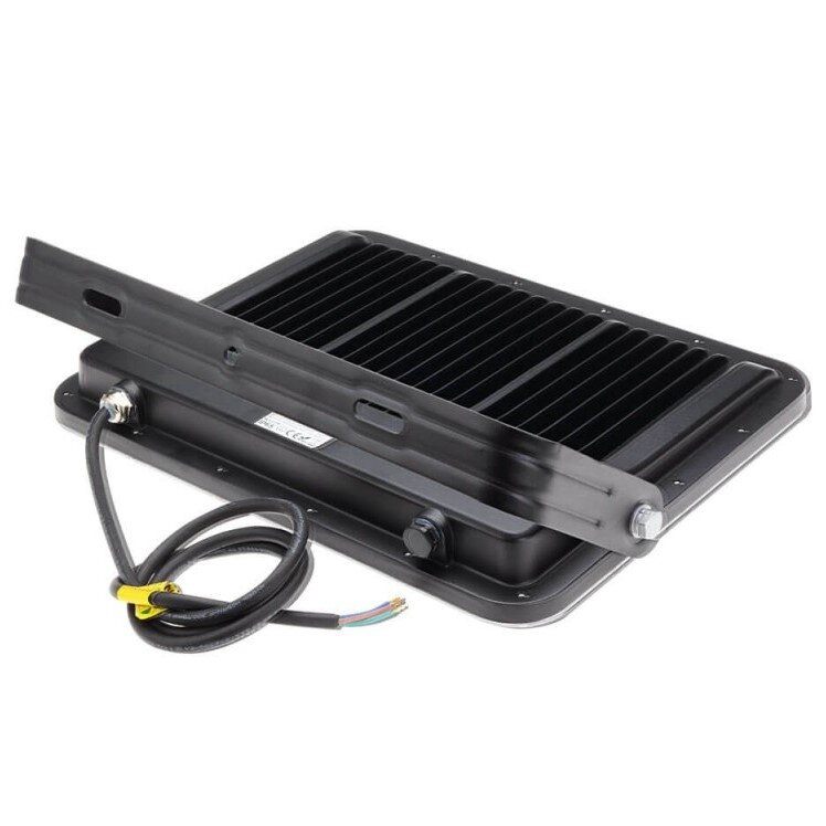 LED Floodlight, Black, 140Lm/W, 200W, White Light 2