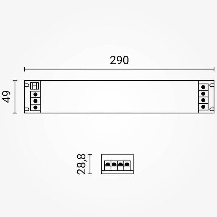 LED Slim Power Supply, 12V, 150W 1