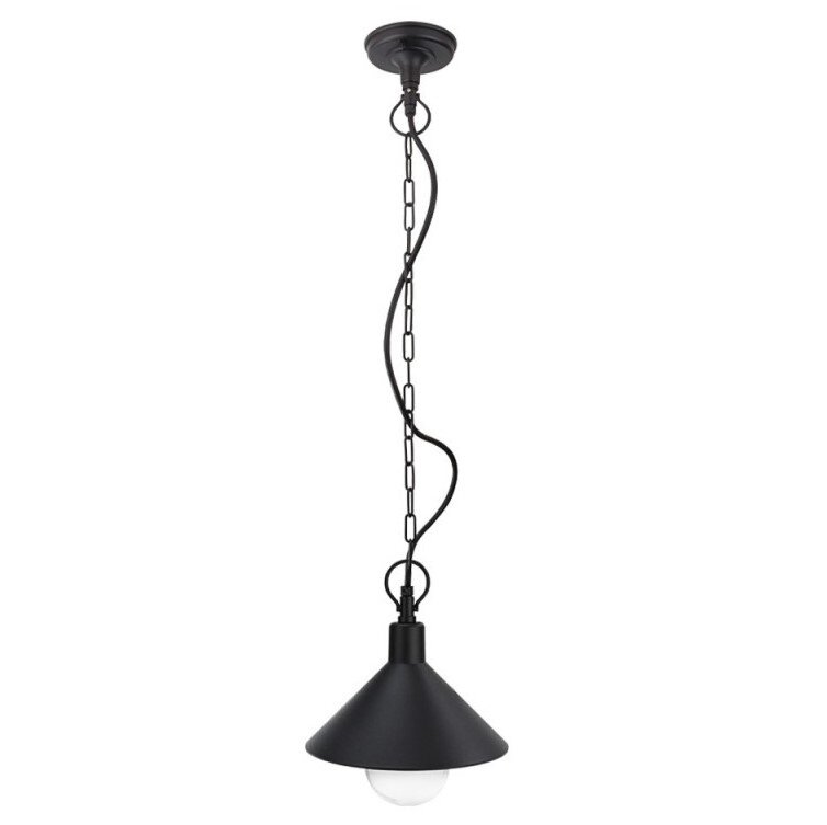 LED kabanti lempa, E27, juoda 1