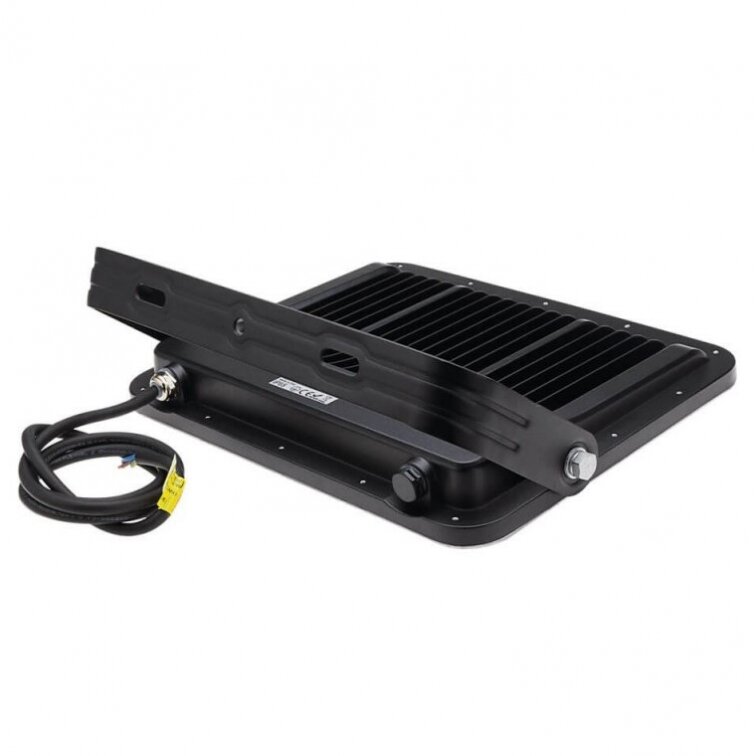 LED prožektorius, juodas, 100Lm/W, 150W, šalta balta šviesa 2 LED prožektorius, juodas, 100Lm/W, 150W, šalta balta šviesa 2