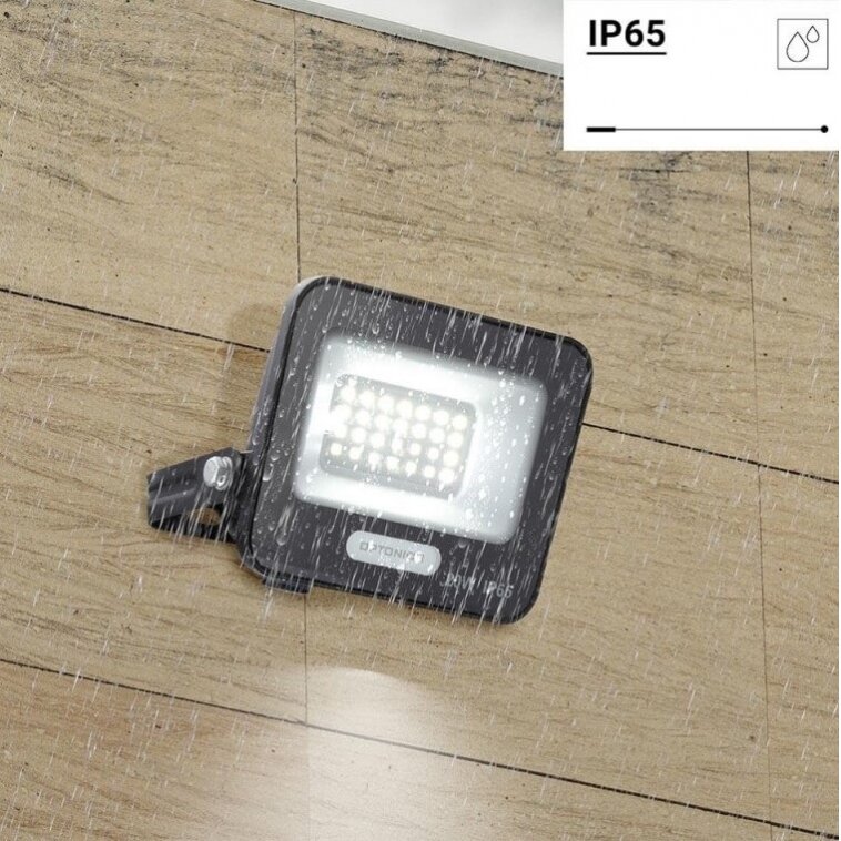 LED prožektorius, juodas, 90Lm/W, 20W, šilta balta šviesa 4 LED prožektorius, juodas, 90Lm/W, 20W, šilta balta šviesa 4