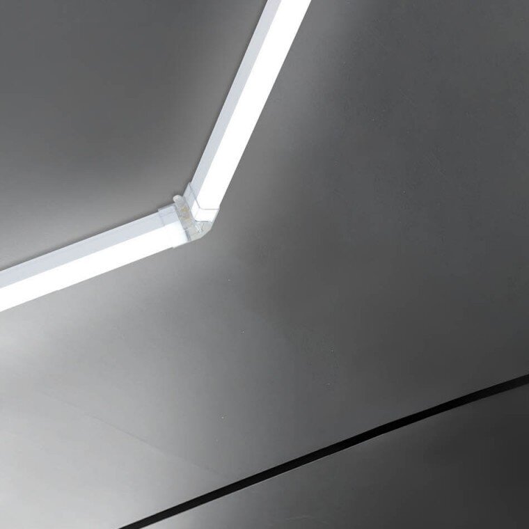 LED Hexagon Lights, 1HEX, 42W, White Light 2