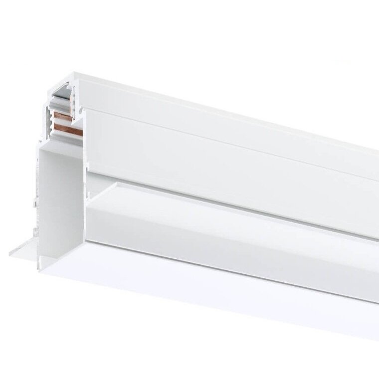LED Magnetic Track System R35B, width 3.5cm, Built-In, White, length 1m 2