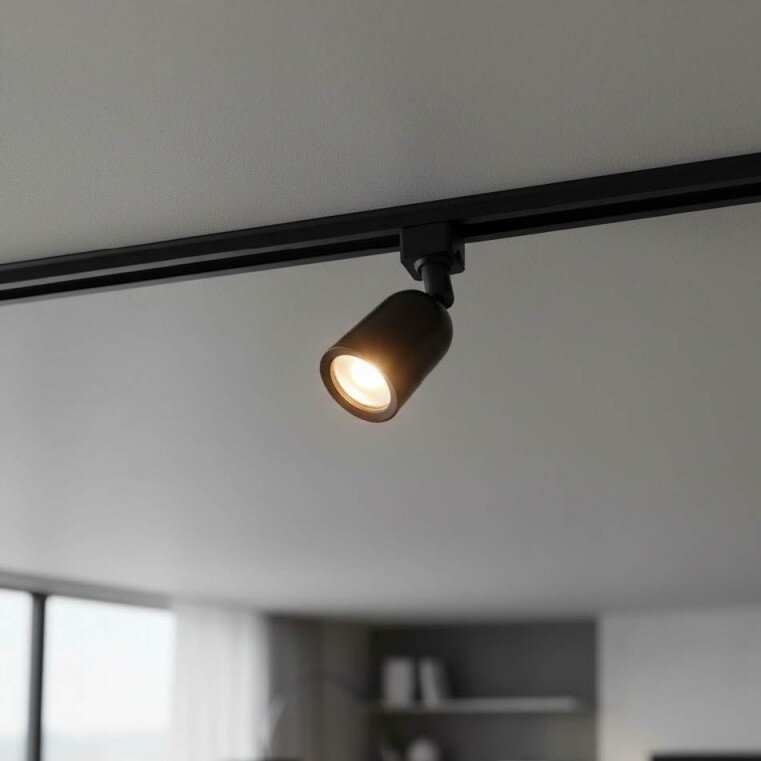 LED bėginis šviestuvas, 1F, Max 10W, juodas 1