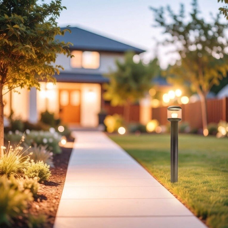 LED Lawn Lamp, E27, IP54, 75cm 3