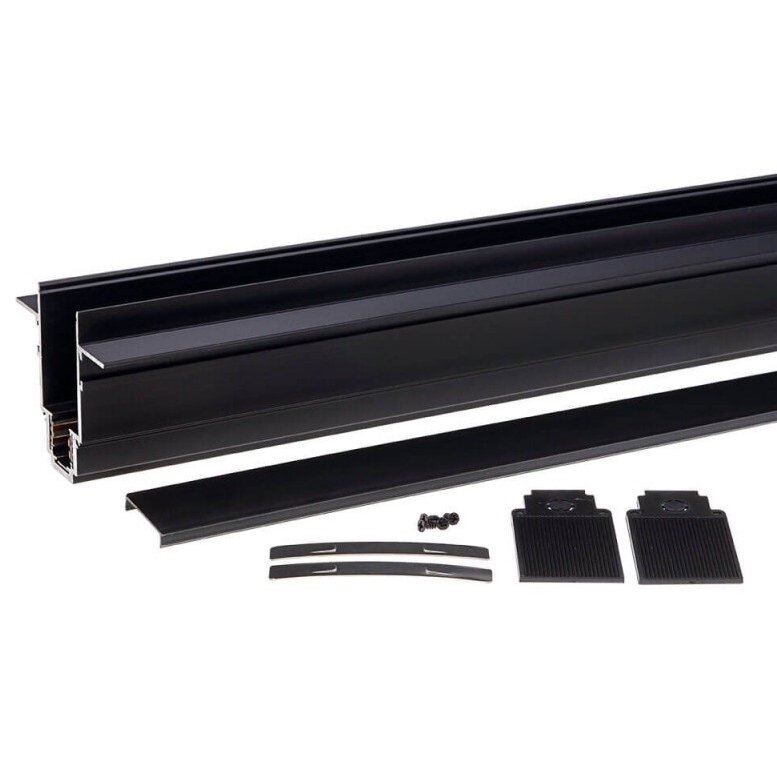 LED magnetinė sistema R35, plotis 3.5cm, įmontuojama, juoda, ilgis 2m, 8vnt./dėž. 3 LED magnetinė sistema R35, plotis 3.5cm, įmontuojama, juoda, ilgis 2m, 8vnt./dėž. 3