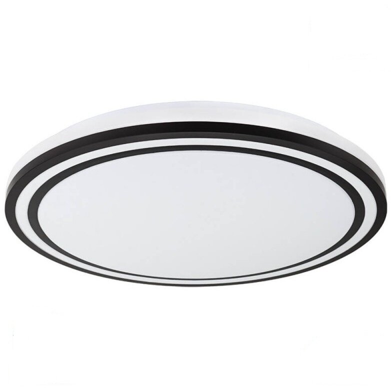 LED Ceiling Light, 36W, White/Black, CCT Light