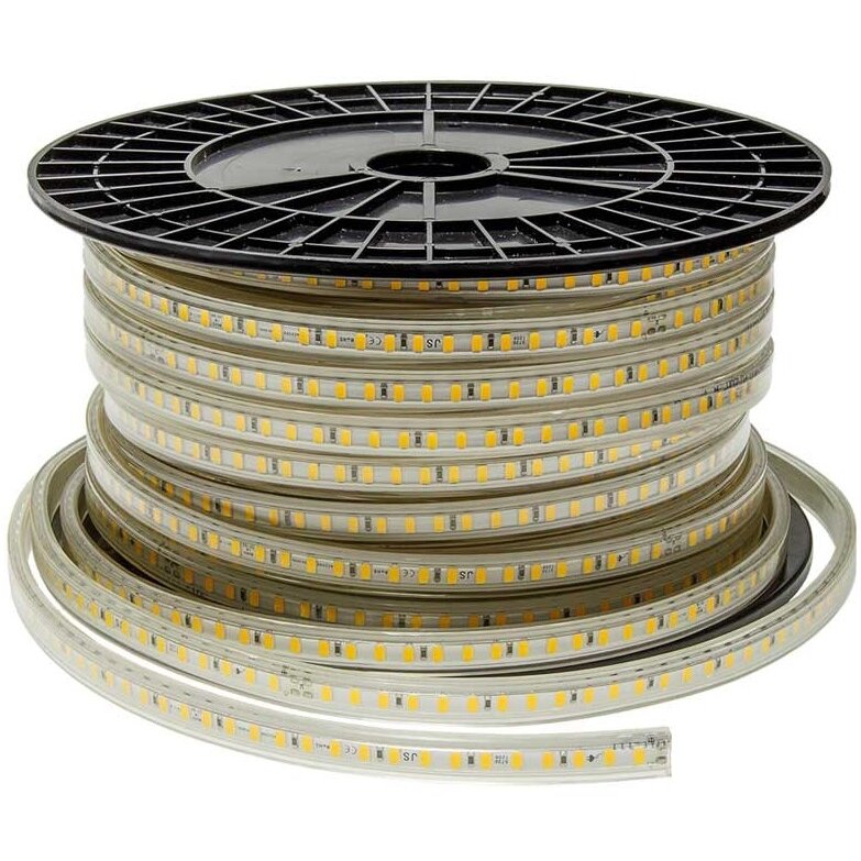 LED juosta, 10W/m, 500Lm/m, 220V, neutrali balta šviesa