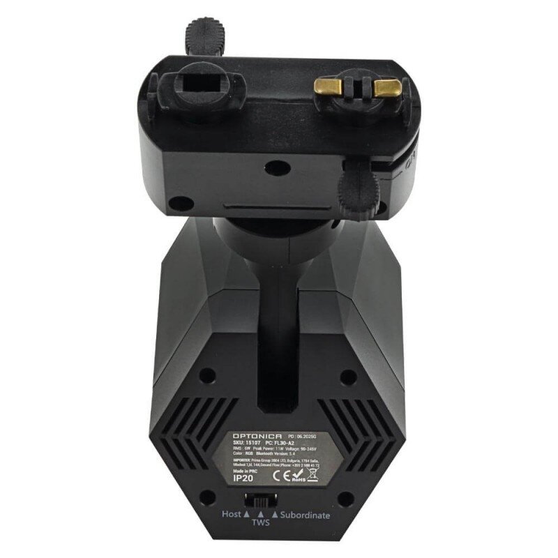 LED Track Light, Black Body, Bluetooth Speaker, Remote Control, 11W, RGB 6
