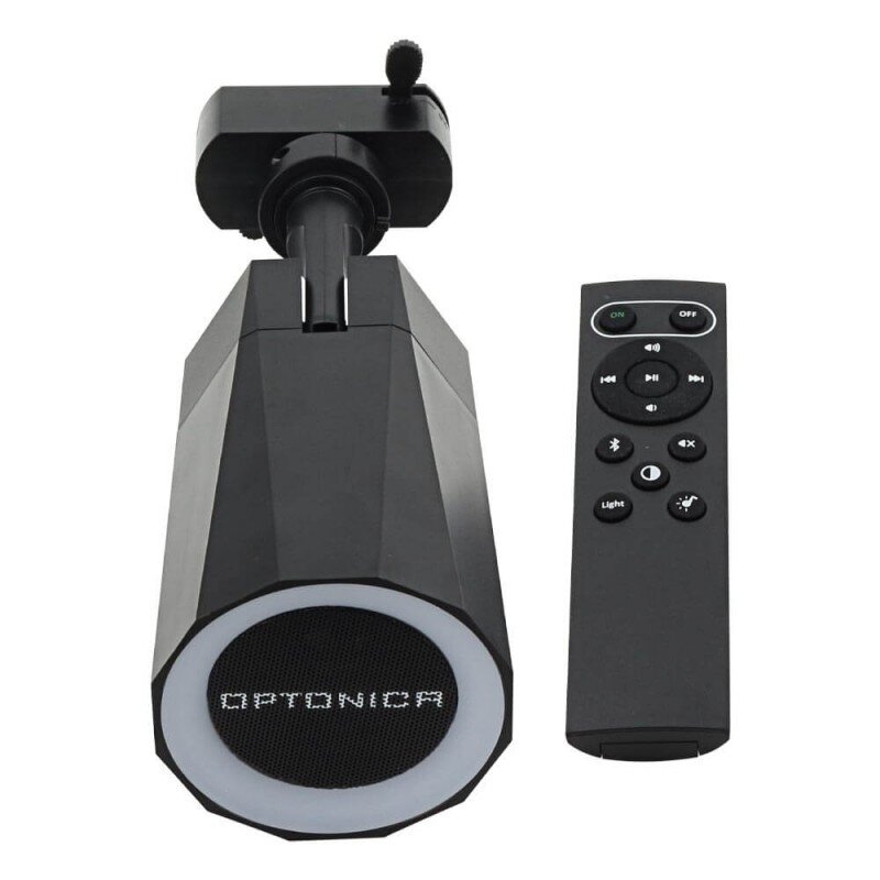 LED Track Light, Black Body, Bluetooth Speaker, Remote Control, 11W, RGB 7