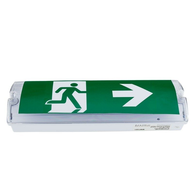 LED Bulk Head Emergency Exit Light, 4W, 3 Hours 2