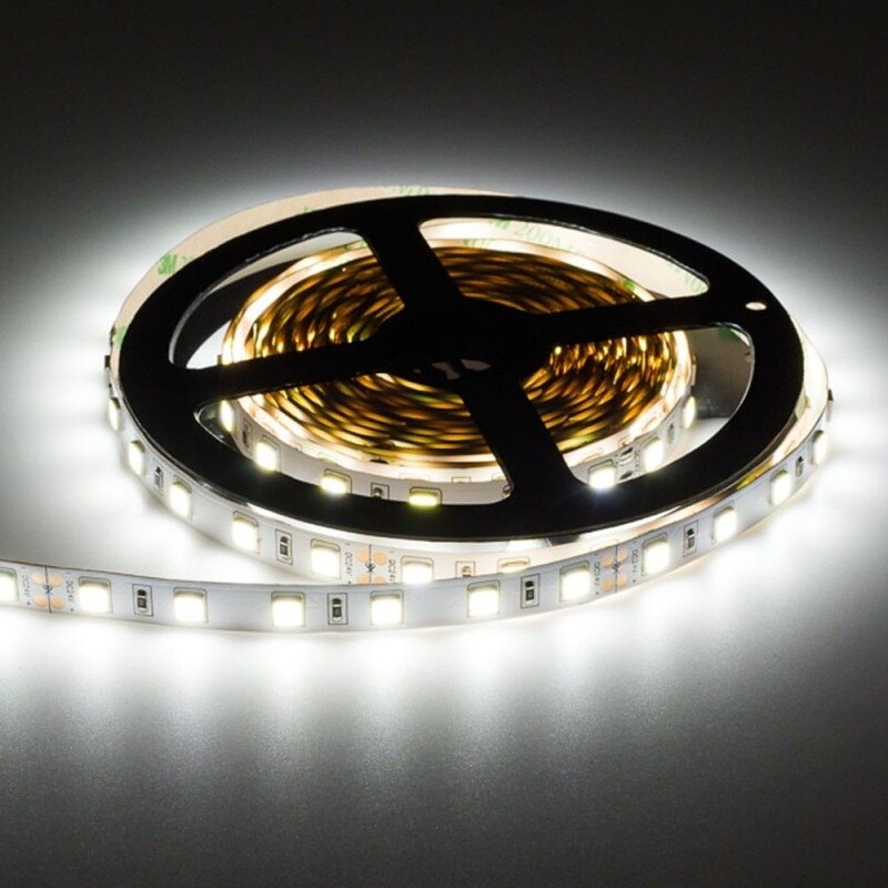 LED juosta, 16W/m, 1100Lm/m, 24V, 3 metai garantija, neutrali balta šviesa 2 LED juosta, 16W/m, 1100Lm/m, 24V, 3 metai garantija, neutrali balta šviesa 2