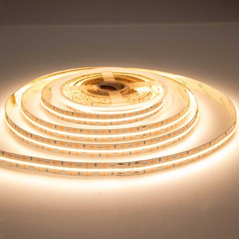 LED juosta, 22W/m, 1900Lm/m, 24V, šilta balta šviesa 2 LED juosta, 22W/m, 1900Lm/m, 24V, šilta balta šviesa 2