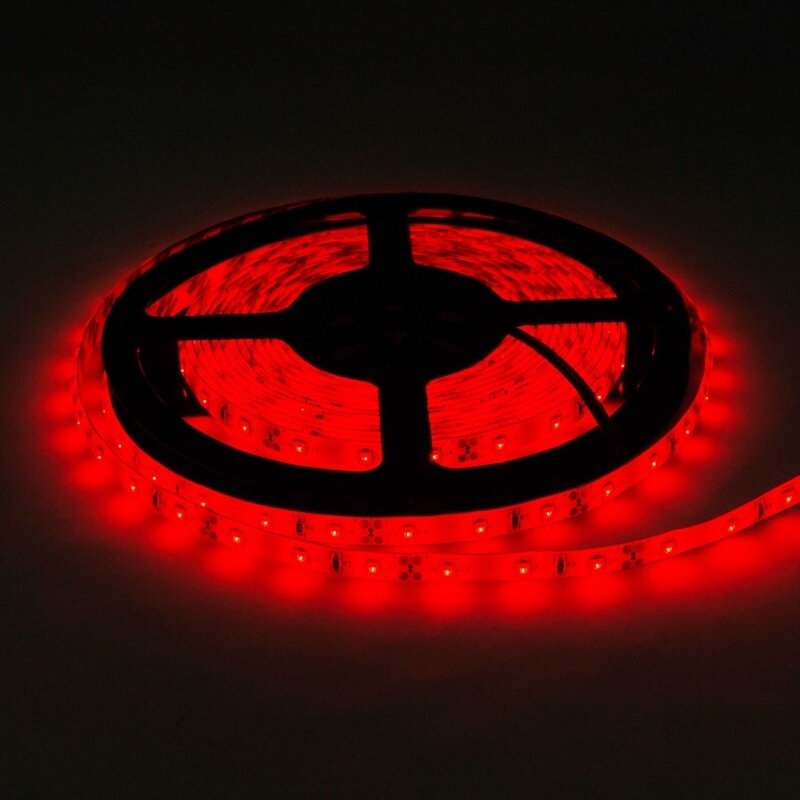 LED juosta, 4.8W/m, 300Lm/m, 12V, Pro, IP54, raudona šviesa 2 LED juosta, 4.8W/m, 300Lm/m, 12V, Pro, IP54, raudona šviesa 2