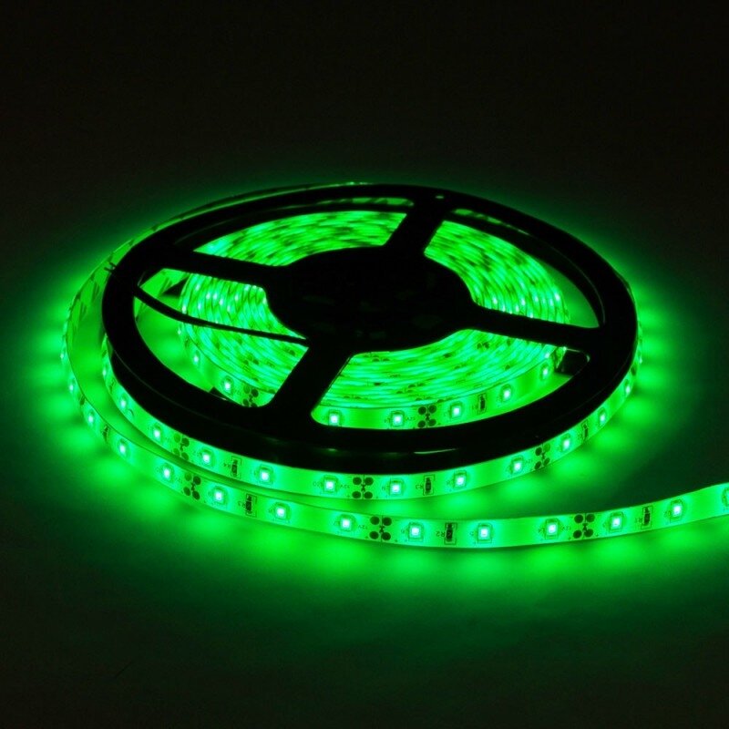LED Strip 4.8W/m, 300Lm/m, 12V, Pro, IP54, Green 2