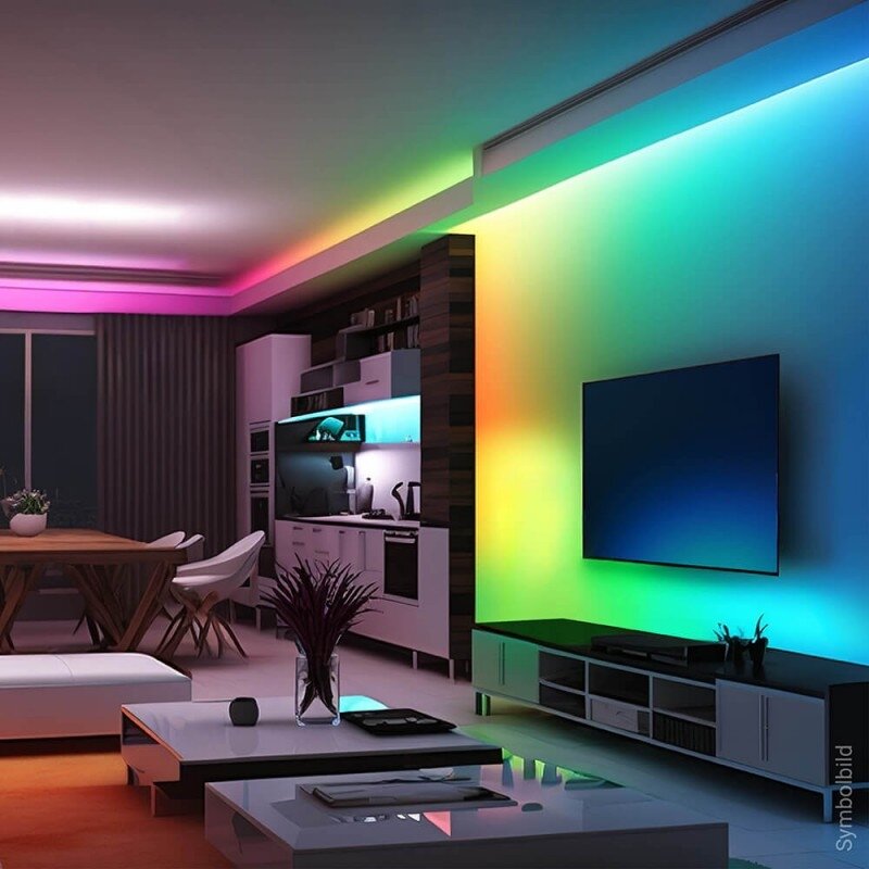 LED Strip 7W/m, 550Lm/m, 12V, Digital, RGB 3 LED Strip 7W/m, 550Lm/m, 12V, Digital, RGB 3