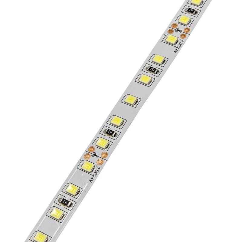 LED juosta, 9.6W/m, 1200Lm/m, 24V, Pro, šilta balta šviesa 1 LED juosta, 9.6W/m, 1200Lm/m, 24V, Pro, šilta balta šviesa 1