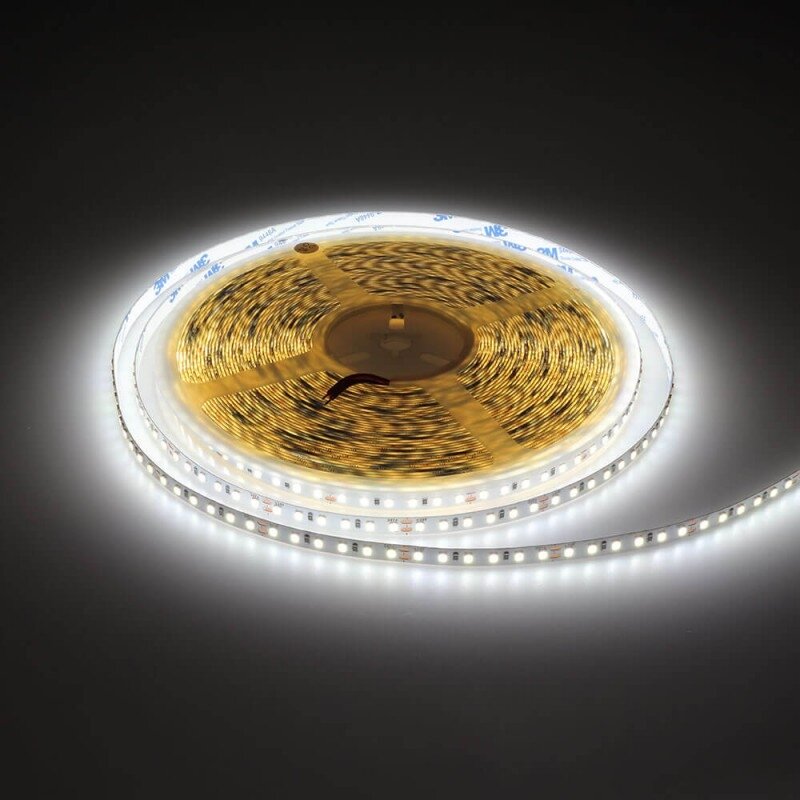 LED juosta, 9W/m, 1000Lm/m, 24V, šalta balta šviesa 2 LED juosta, 9W/m, 1000Lm/m, 24V, šalta balta šviesa 2