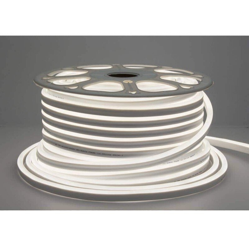 LED juosta, Flex Neon, 8.5W/m, 300Lm/m, 220V, šalta balta šviesa 2