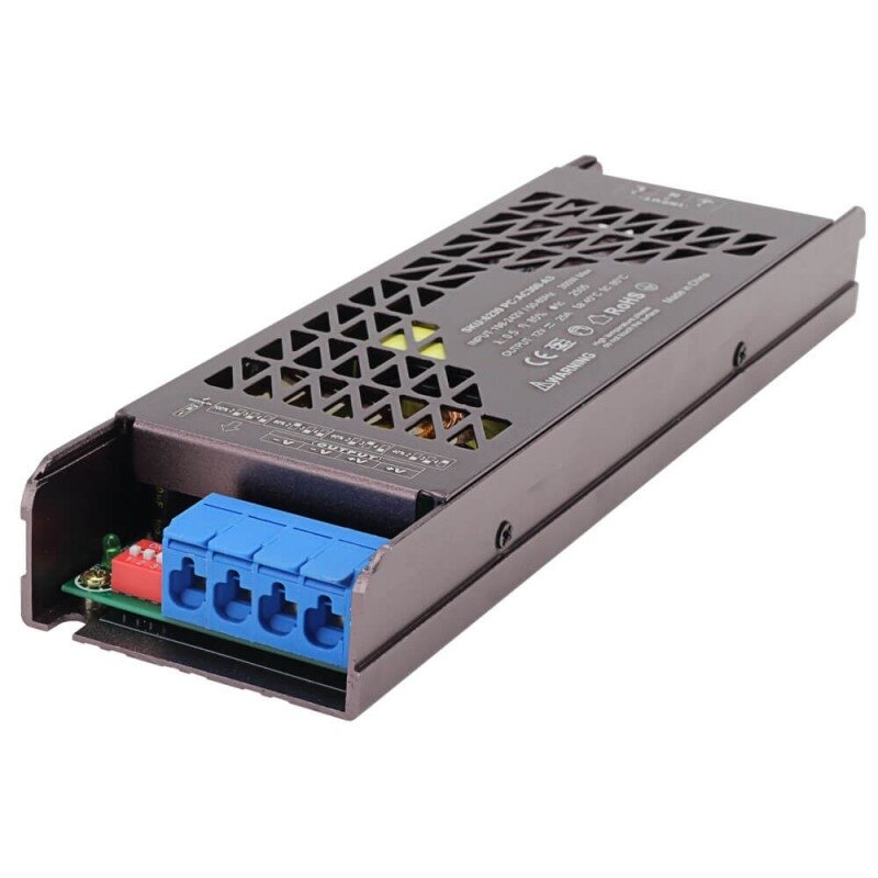 LED Strip Power Supply, 300W, 12V, 25A, Noiseless 2